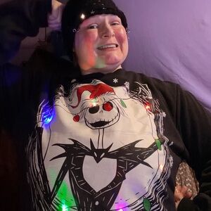 nightmare before Christmas size 2x lights up. Sold out in stores. Express ship